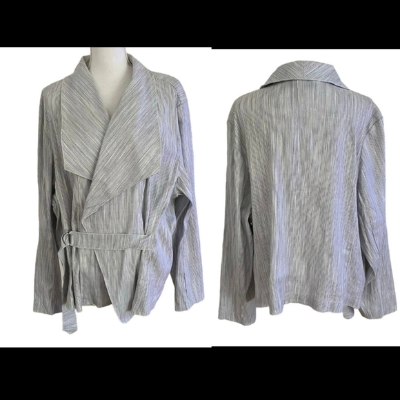 Lane Bryant LIghtweight Wrap Jacket Size 18 - Picture 2 of 6